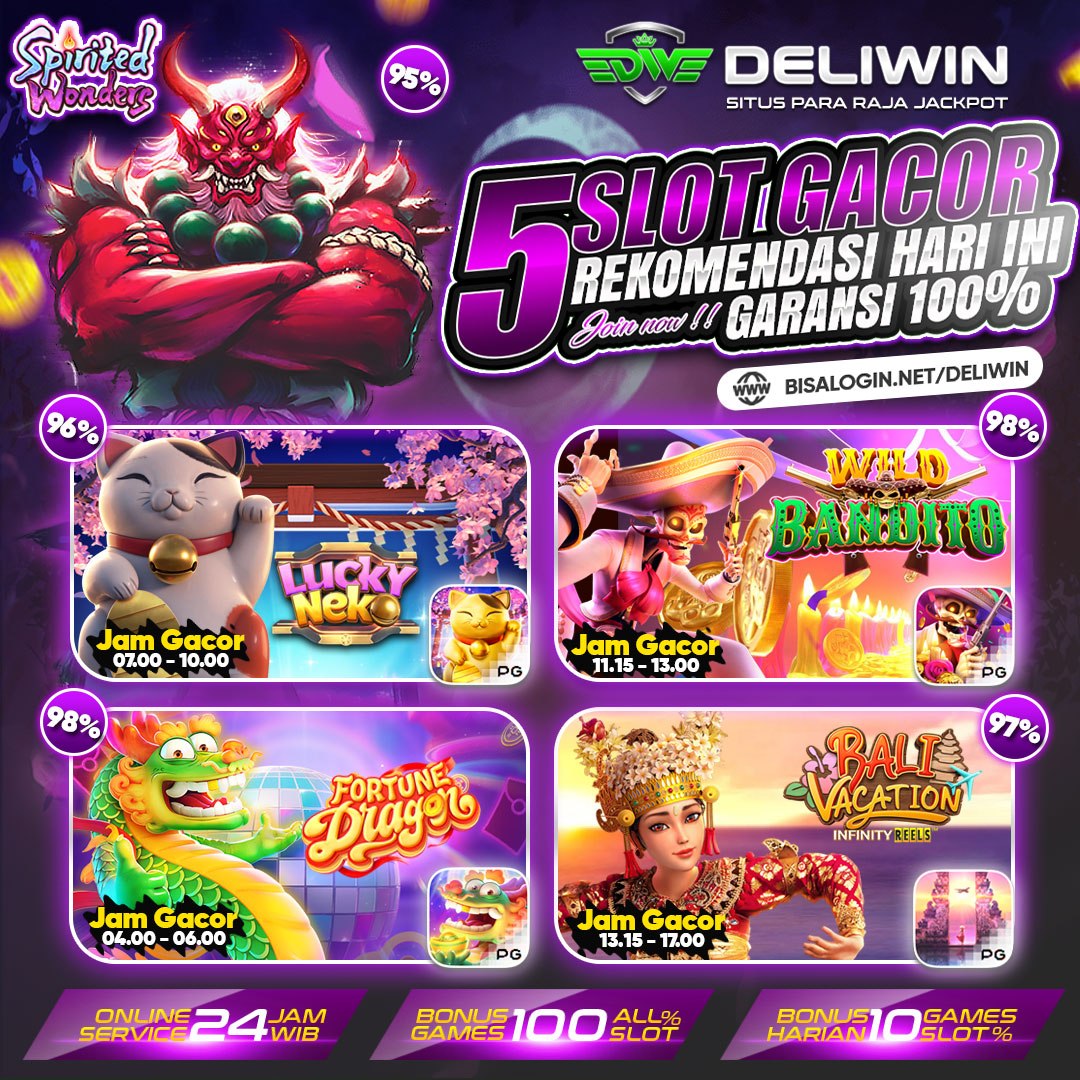 Galeri foto DELIWIN PLATFORM RESMI GAMES ONLINE TERPERCAYA - RTP LIVE 99% ANTI RUNGKAT di Jakarta
