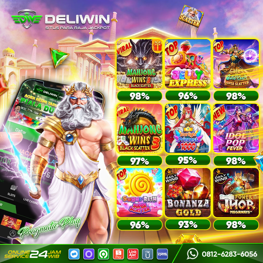 DELIWIN | SITUS GAMES ONLINE PENYEDIA RTP LIVE SLOT GACOR 2026.